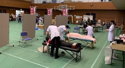 マッサージ体験コーナー②