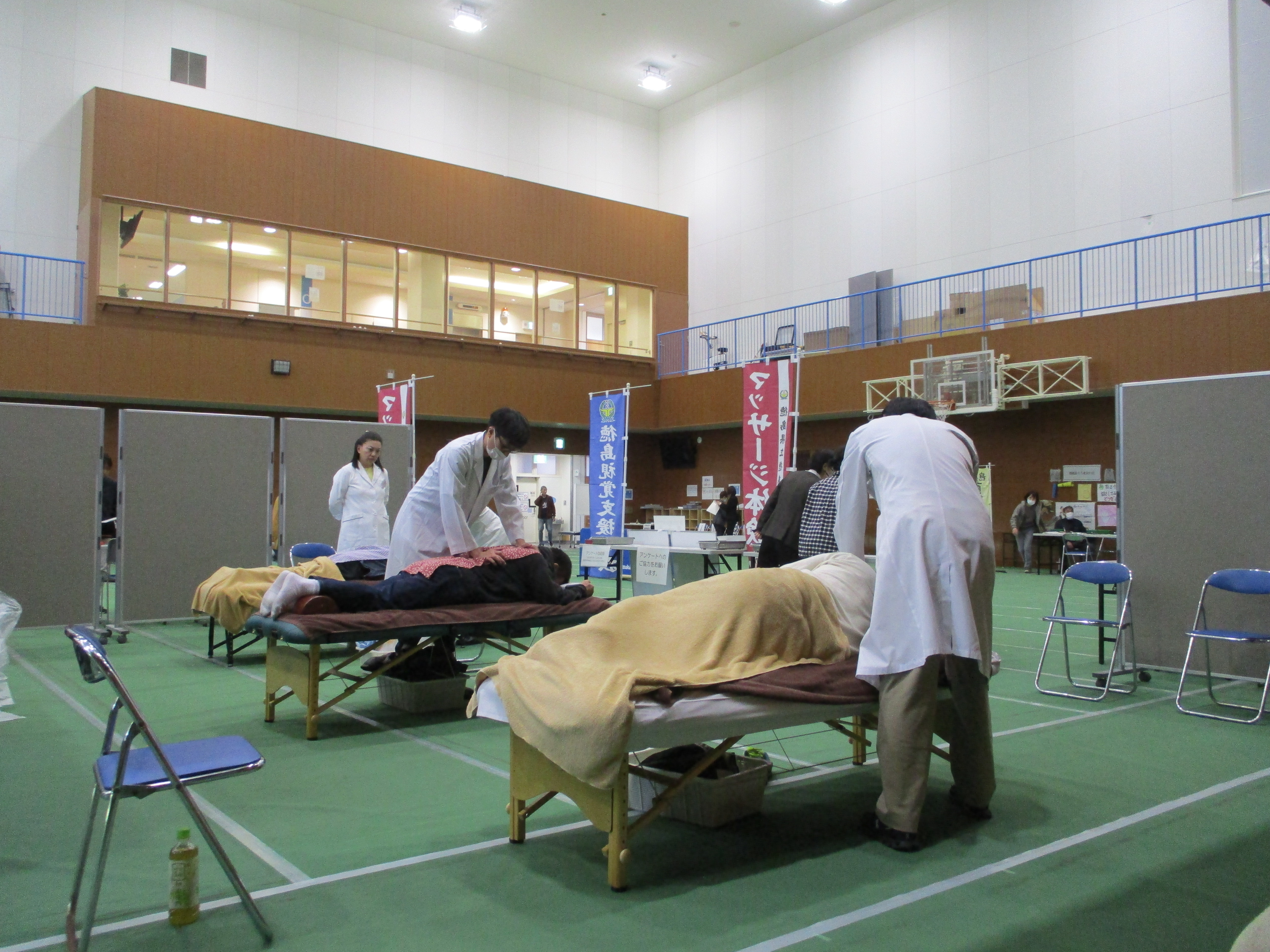 マッサージブースの様子2