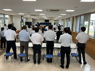 ランチルーム後方からの写真。