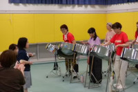 寄っていく写真